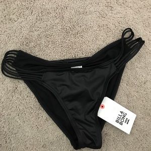 Billabong black cheeky bottoms